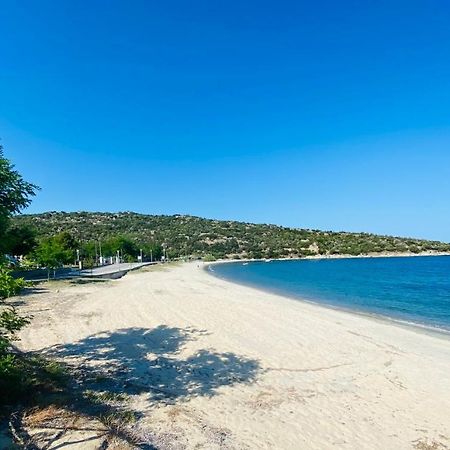 Griavas At Campsite Apartman Szikiá Kültér fotó